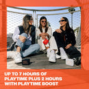 Go 4 - Ultra-Portable, Waterproof and Dustproof Bluetooth Speaker, Big Pro Sound with Punchy Bass, 7-Hour Built-In Battery, Made in Part with Recycled Materials (Purple)