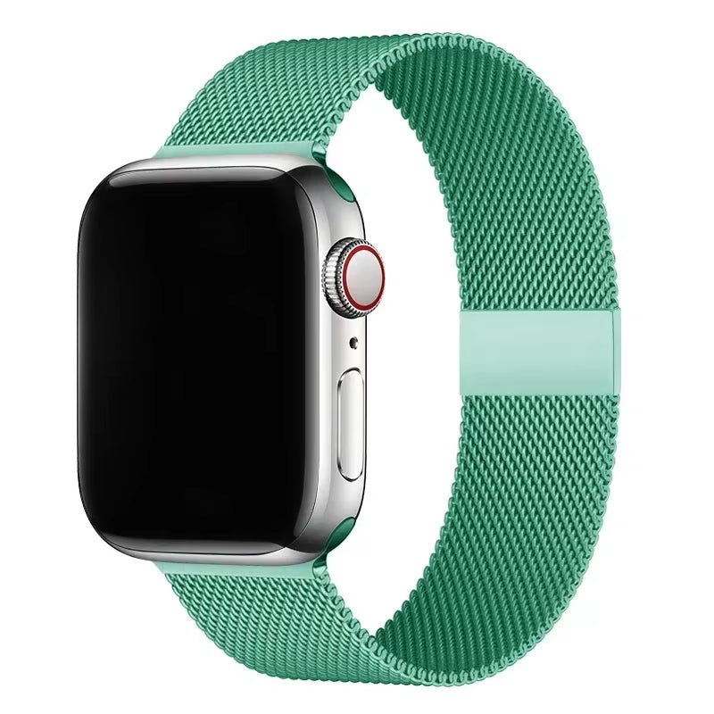 Milanese Loop Band for  Watch Strap Ultra 49Mm 45Mm 44Mm 41Mm 40Mm Metal Wristband Bracelet Iwatch Series 9 8 7 6 5 4 3 SE