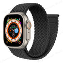 Braided Solo Loop Strap for Apple Watch Ultra 49Mm 44Mm 45Mm 40Mm 41Mm 42Mm Series 8 7 SE 6 5 4 3 Strap