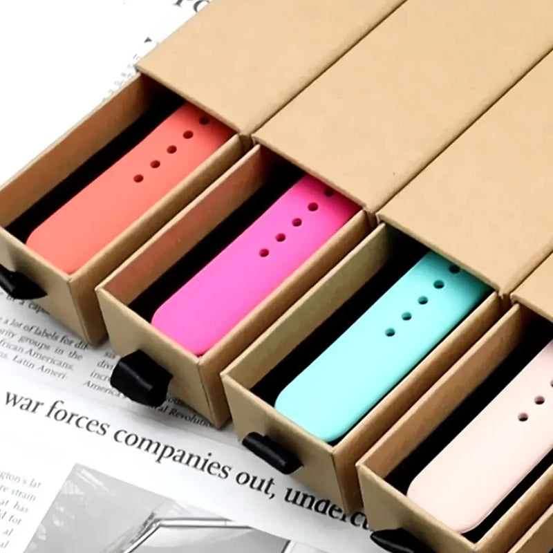 Silicone Band for  apple Watch 44Mm 45Mm 40Mm 41Mm 42-38Mm 45 Mm,Series 8 7 6 5 4 3 SE 9 Ultra 2 49Mm