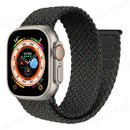 Braided Solo Loop Strap for Apple Watch Ultra 49Mm 44Mm 45Mm 40Mm 41Mm 42Mm Series 8 7 SE 6 5 4 3 Strap
