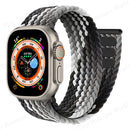 Braided Solo Loop Strap for Apple Watch Ultra 49Mm 44Mm 45Mm 40Mm 41Mm 42Mm Series 8 7 SE 6 5 4 3 Strap