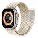 Braided Solo Loop Strap for Apple Watch Ultra 49Mm 44Mm 45Mm 40Mm 41Mm 42Mm Series 8 7 SE 6 5 4 3 Strap