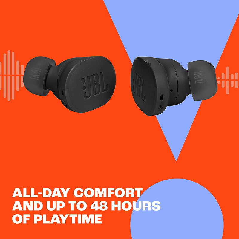 Tune Buds - True Wireless Noise Cancelling Earbuds,  Pure Bass Sound, Bluetooth 5.3, 4-Mic Technology for Crisp, Clear Calls, up to 48 Hours of Battery Life, Water and Dust Resistant (Blue)