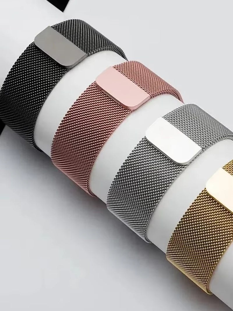 Milanese Loop Band for  Watch Strap Ultra 49Mm 45Mm 44Mm 41Mm 40Mm Metal Wristband Bracelet Iwatch Series 9 8 7 6 5 4 3 SE