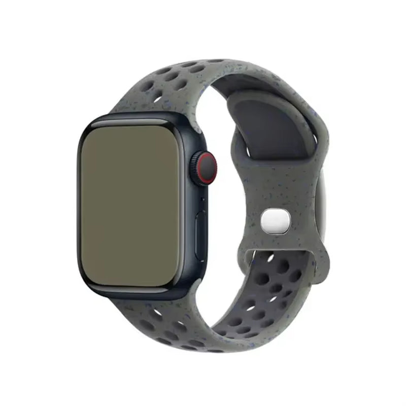 Strap for Apple Watch Band 49Mm 44Mm 45Mm 42Mm 41Mm 38Mm 40Mm Correa Silicone Sports Bracelet Iwatch 8 SE 7 6 5 Ultra 49Mm