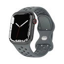 Strap for Apple Watch Band 49Mm 44Mm 45Mm 42Mm 41Mm 38Mm 40Mm Correa Silicone Sports Bracelet Iwatch 8 SE 7 6 5 Ultra 49Mm