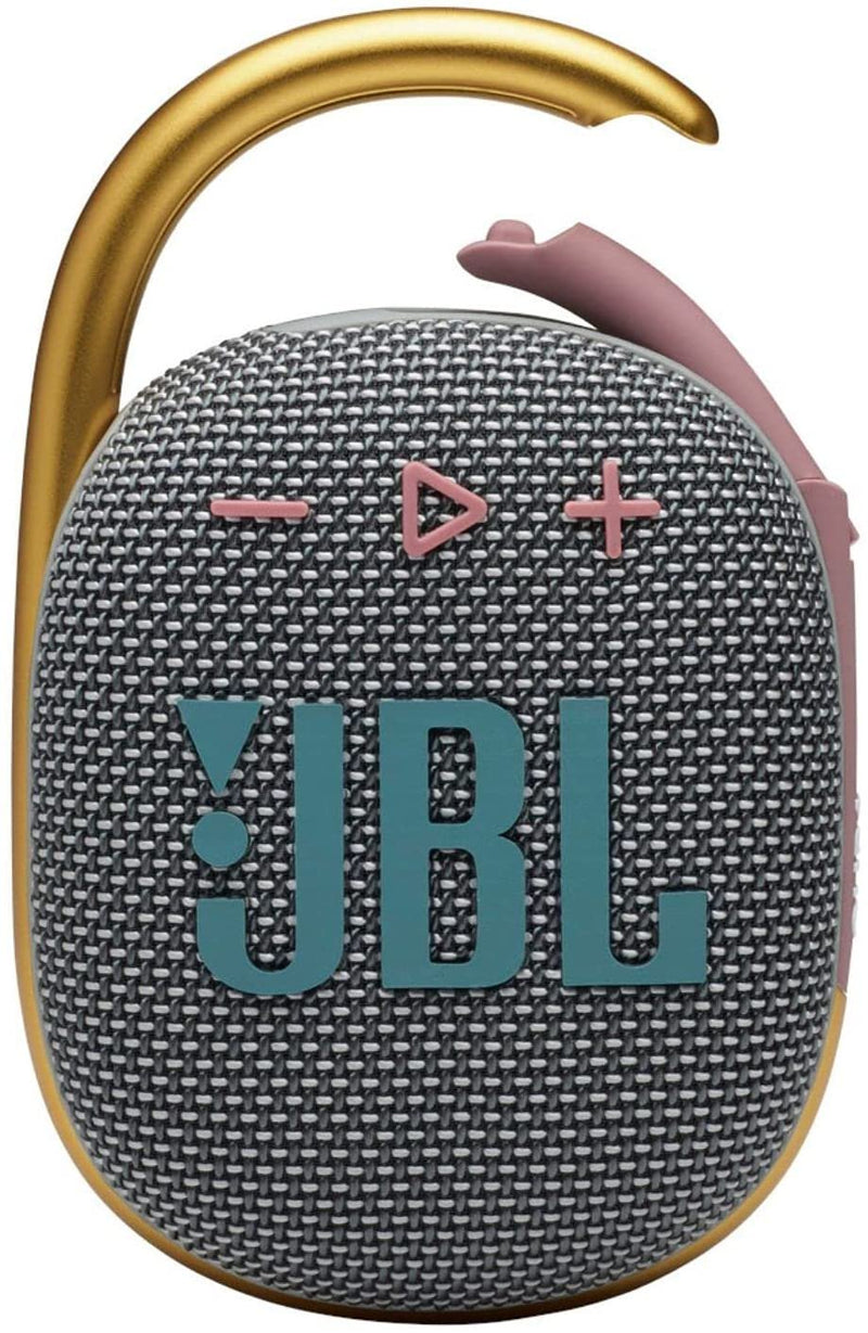 JBL Clip 4 Portable Bluetooth Speaker - Gray - NEW SEALED