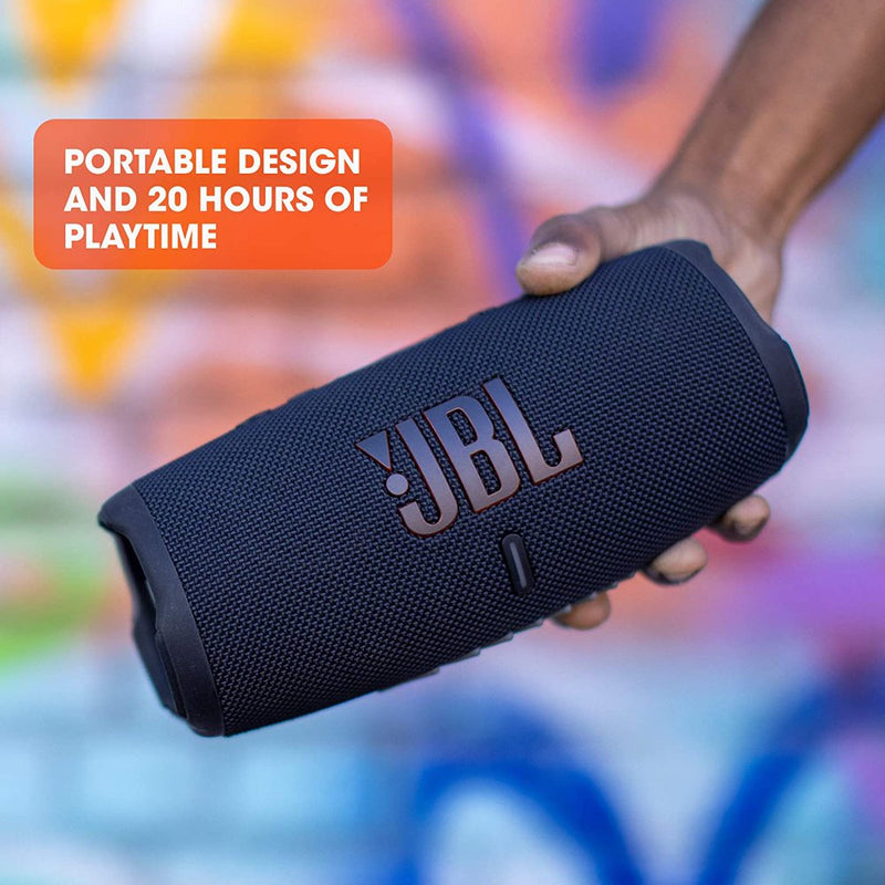 Charge 5 Portable Waterproof Bluetooth Speaker with Powerbank 