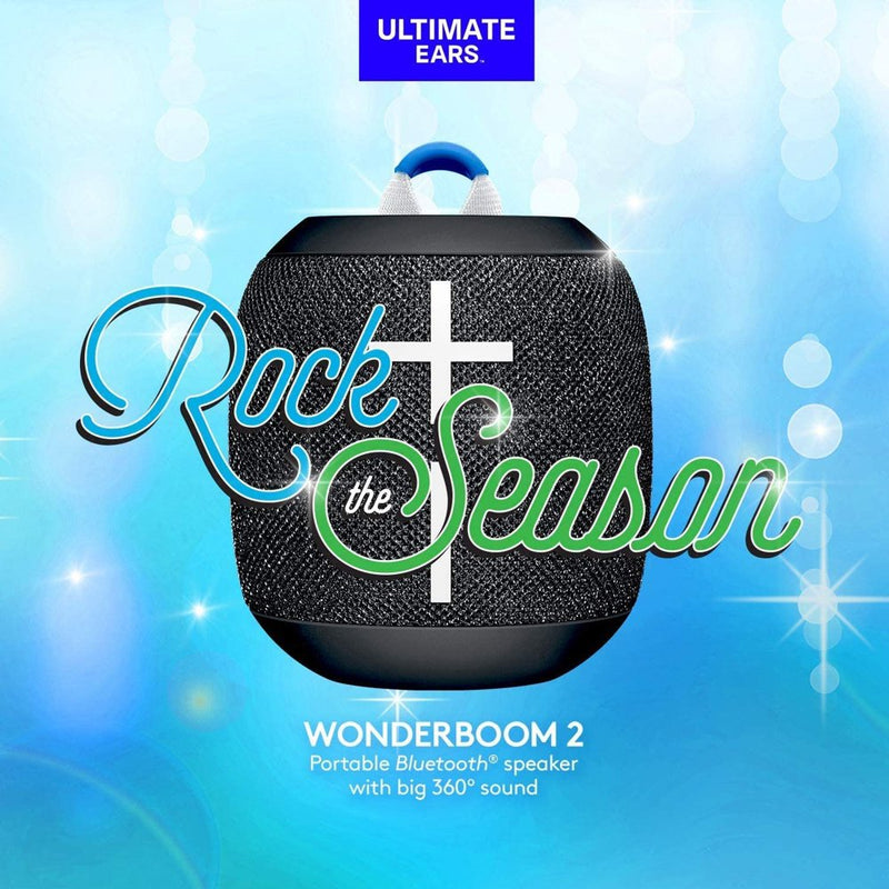 WONDERBOOM 2 Portable Waterproof Bluetooth Speaker - Wireless Boom Box - Non-Retail Packaging 