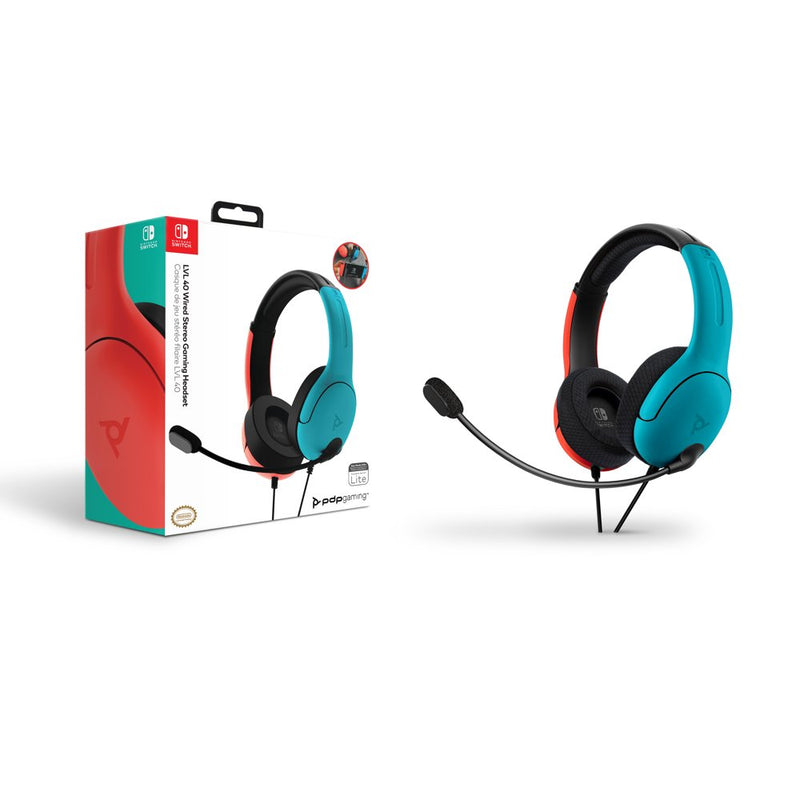 AIRLITE Wired Headset: Neon Pop for Nintendo Switch